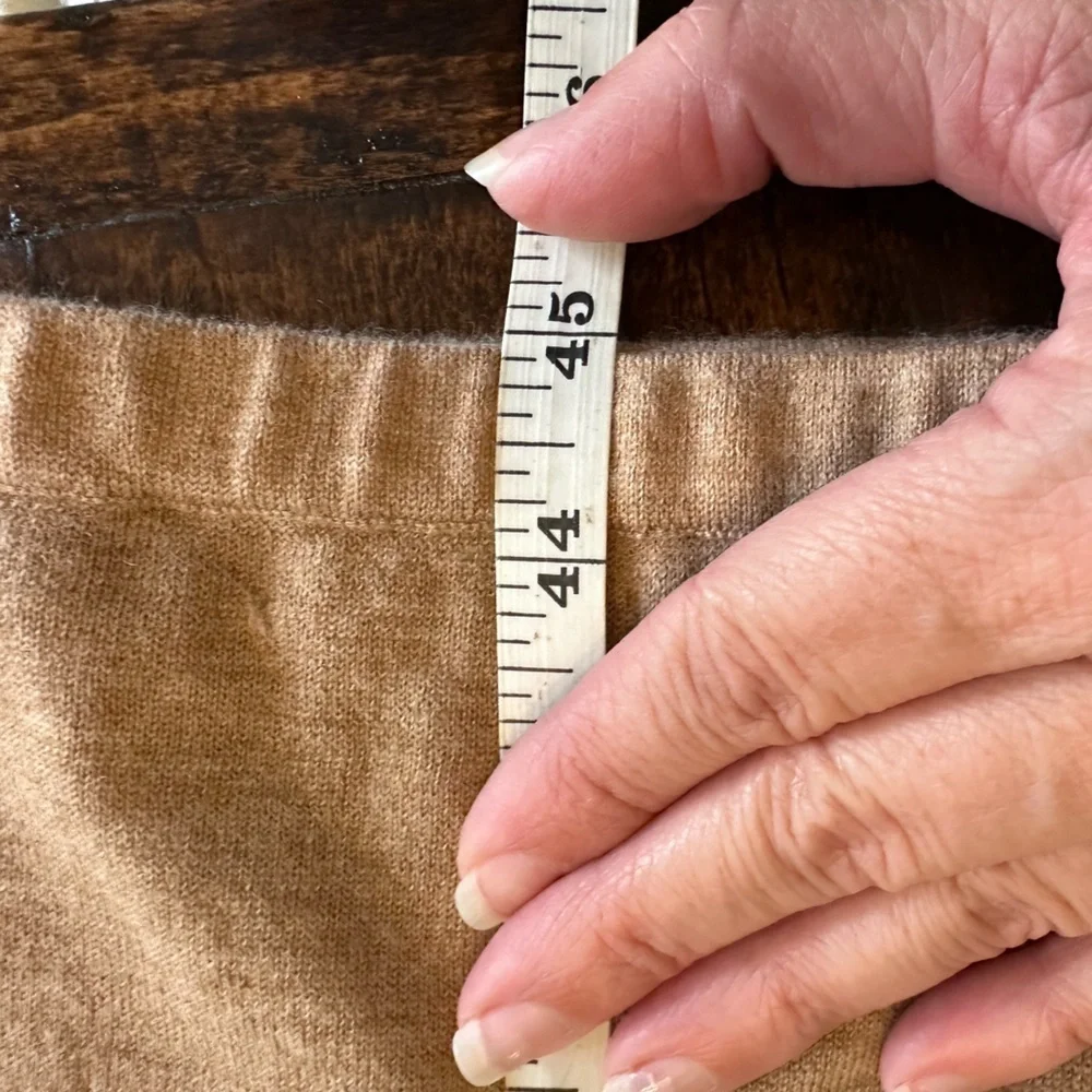 J. Crew | 75 Spring Street Featherweight Cashmere Column Skirt, Size XL